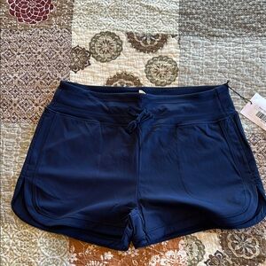 Zyia Navy Hybrid Shorts